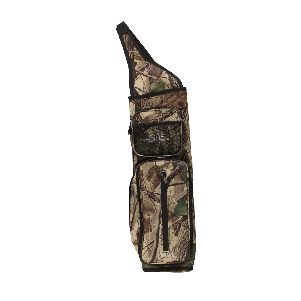 SAS Archery Back Arrow Quiver Hunting Target with Two Front Pockets 600D  - Image 1 of 2