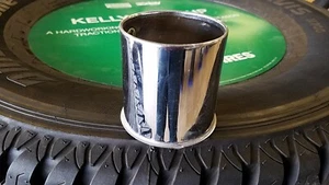 1-EZ LUBE STAINLESS CENTER CAP FOR A 5 LUG.13, 14, 15" 5 LUG WHEEL* FREE SHIP* - Picture 1 of 1