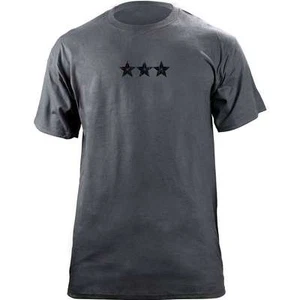 Vintage Officer Rank O-9 Lieutenant General / Vice Admiral Veteran T-Shirt - Picture 1 of 5