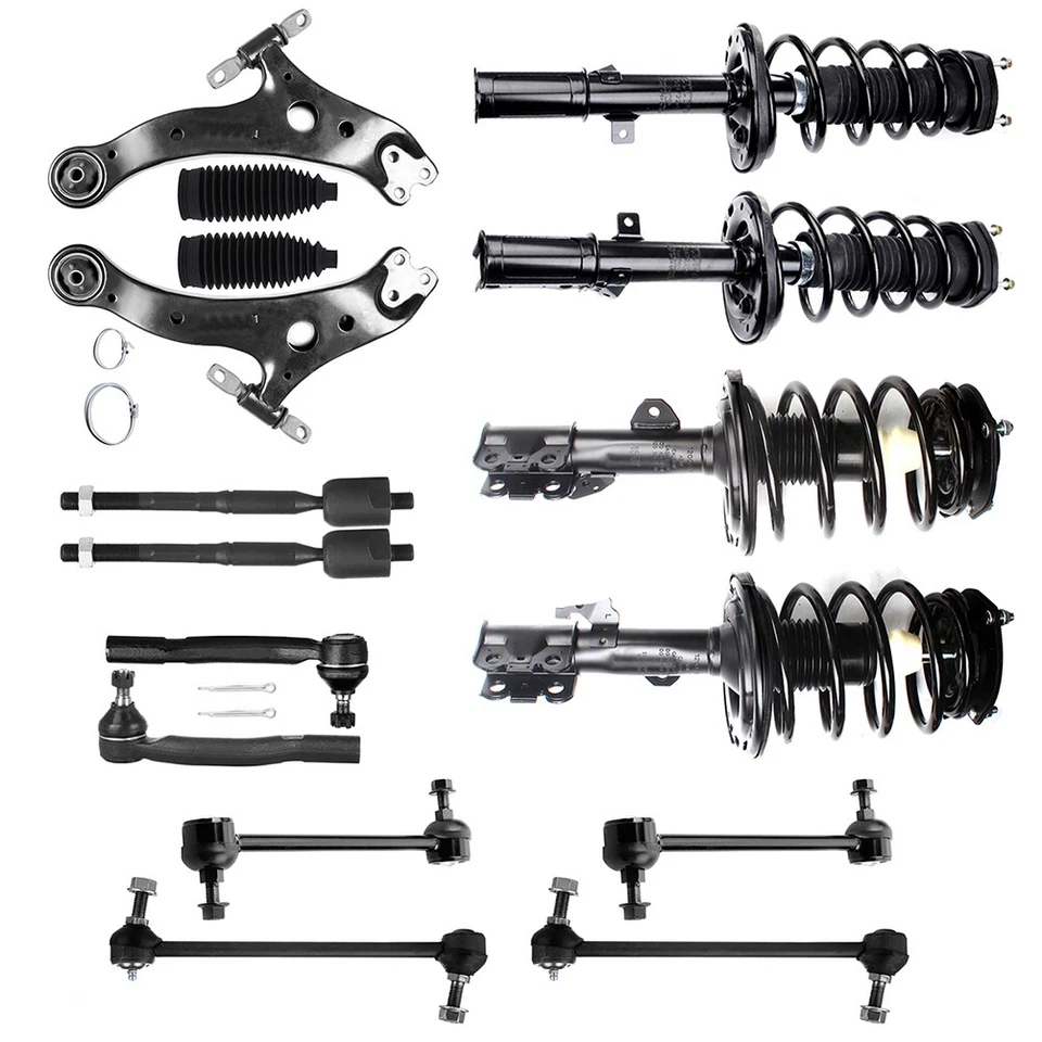 For 04-06 Lexus ES330 Toyota Camry Front Rear Struts Control Arm Suspension Kit - Изображение 1 из 1