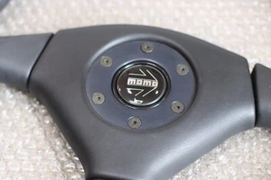 Steering Wheel Momo Speed 3 JDM Mitsubishi Lancer Evolution EVO miata golf saab - Picture 1 of 11