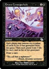 Grave Consequences x4 NM  Magic The Gathering  MTG Judgment, # 67