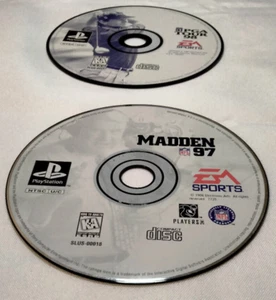 Madden NFL 97 and PGA Tour 98 (Sony PlayStation) Disc Only Tested in Wii Cases - Picture 1 of 5