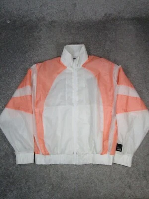 Jaqueta Adidas Equipment Feminina Pequena Branca Rosa Adv/19 Corrida Zíper Completo - Imagem 1 de 4