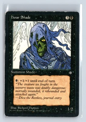 (4x) HOAR SHADE – MTG Magic the Gathering Card – Ice Age – Common - Image 1 of 4