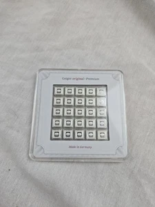 25x 1 gram Silver Bar - Geiger Edelmetalle (Original Multicard) - Picture 1 of 2