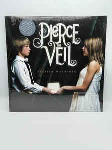 NEW Pierce The Veil Selfish Machines Green in Clear Color Vanilla Splatter /1000 - Imagen 1 de 12