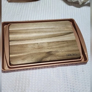 JUEGO DE TABLA DE CORTAR Y HOJAS PARA GALLETAS PIONEER MUJER USADA EN EXCELENTE ESTADO - Imagen 1 de 4