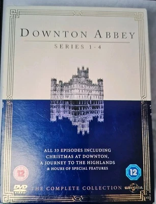 Downton Abbey series 1-4 All 33 episodes  box set  - Image 1 of 2
