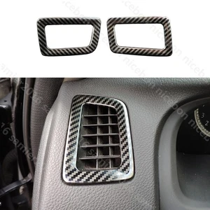 Carbon fiber color Air Conditioning Dashboard Vent Cover trim For Honda Accord - Picture 1 of 12
