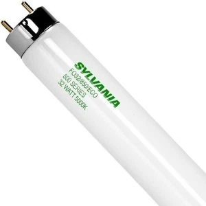 Sylvania OCTRON ECOLOGIC FO32/850/ECO/22143 Fluorescent Lamp, 32 W, Bi-Pin... - Picture 1 of 1
