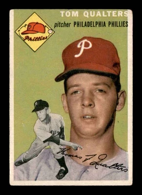 1954 Topps #174 Tom Qualters RC VG/VGEX X3529753 - Image 1 of 3