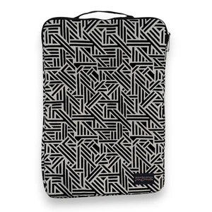 Jansport 15" Laptop Notebook Chromebook Sleeve Case - Zebra Print - Picture 1 of 7