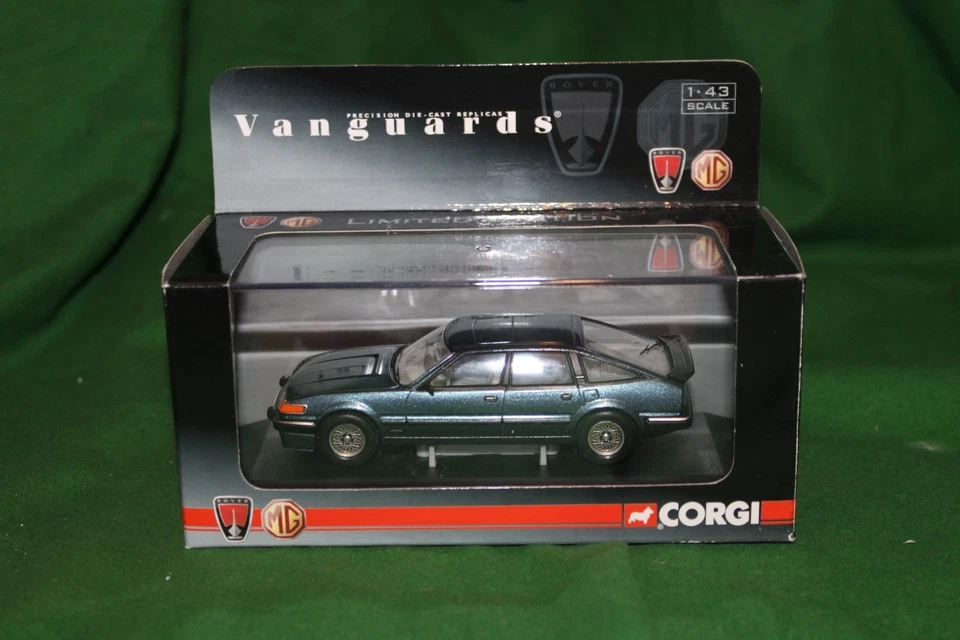 CORGI VANGUARDS ROVER 3500 VITESSE MOONRAKER BLUE 1/43 #VA09007 - Image 1 of 1