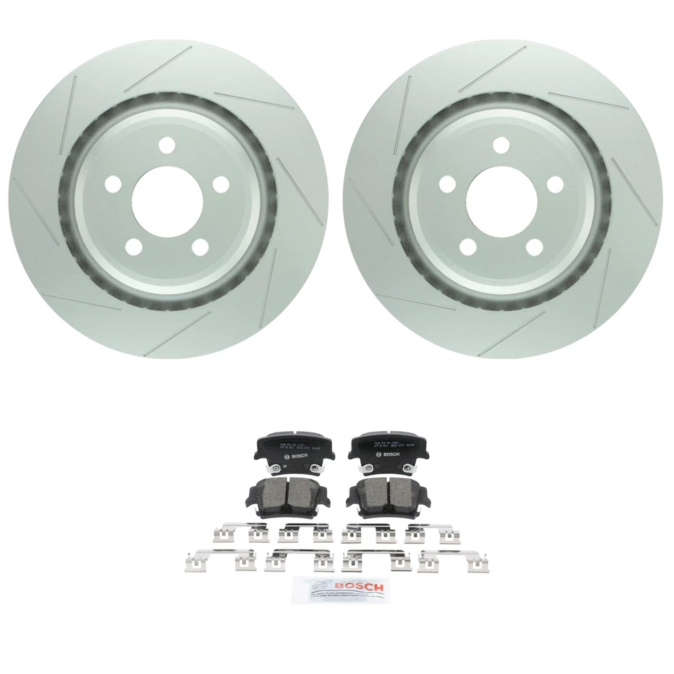 Комплект керамических дисковых тормозных колодок задних тихих роторов Bosch для Dodge Charger RWD - Изображение 1 из 1