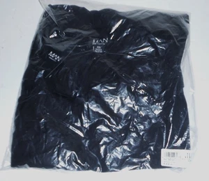 BOOHOO MAN TALL MUSCLE FIT VEST 2XL  BLACK NEW SEALED - Picture 1 of 3