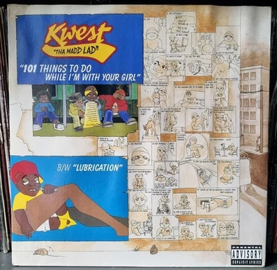 Kwest Tha Madd Lad – 101 Things To Do... / Lubrication (American Records) 1994 - Image 1 of 3