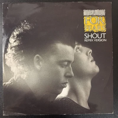 Tears For Fears - Shout VINYL 12"  NM/EX IDEA812 1984 UK - Image 1 of 2
