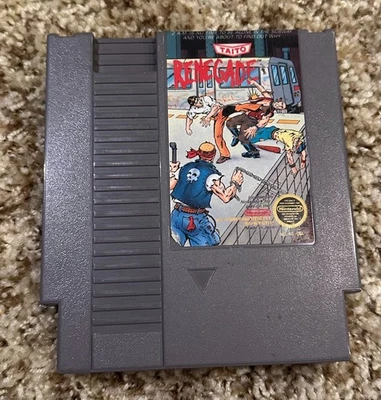 Renegade (Nintendo Entertainment System, 1988) Authentic Cartridge Only - Image 1 of 4