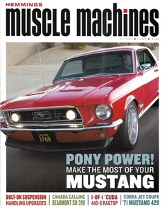 HEMMINGS MUSCLE MACHINES 2022 MAY - 71 MUSTANG 429 CJ, BEAUMONT SD, 446 CUDA - Imagen 1 de 1