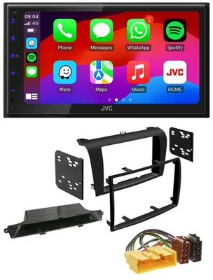 JVC Bluetooth USB MP3 2DIN DAB Autoradio für Mazda 3 (2003-2009) - Bild 1 von 4