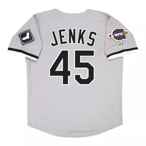Bobby Jenks Chicago White Sox 2005 World Series Grey Road Men's Jersey (S-3XL) - Picture 1 of 5