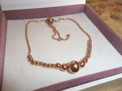 Genuine Authentic Pandora Rose String of Beads Slider Bracelet 587749C00-2 - Image 1 of 2