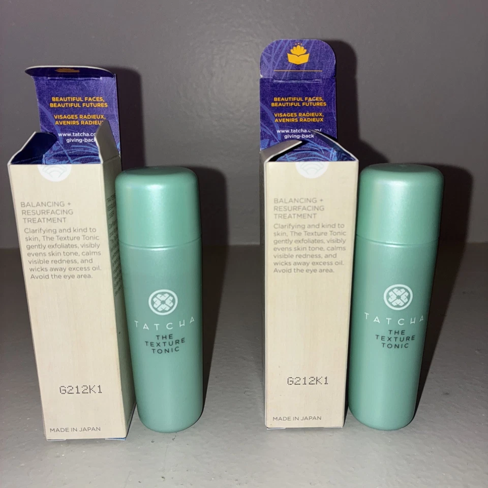 Tatcha The Texture Tonic AHA Жидкое Отшелушивающее Средство 25 мл Дорожный Размер Новый в коробке - Изображение 1 из 1