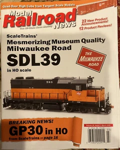 Model Railroad News Magazine March 2022 Vol 28 Issue 03 - Picture 1 of 1