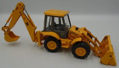 JOAL JCB SITEMASTER PRECISION 4CX DIECAST 1/35 SCALE UNBOXED HAS WEAR **READ** - Image 1 of 4