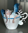 Amy Brown Fantasy I NEED COFFEE Fairy Coffee Cup Figurine PT Pacific Trading