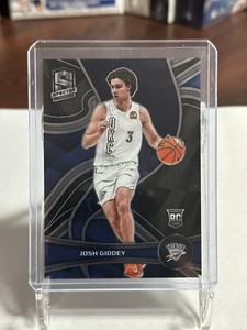 2021-22 Panini Spectra Rookies Asia Blue Prizm Josh Giddey #104 Rookie RC