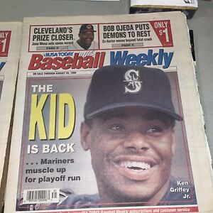 Jose Mesa Autograph 1995 Cover Sporting News  MLB Baseball Cleveland Indians