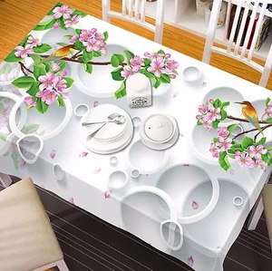 3D Peach 89 Tablecloth Table Cover Cloth Birthday Party Event AJ WALLPAPER AU - Bild 1 von 6