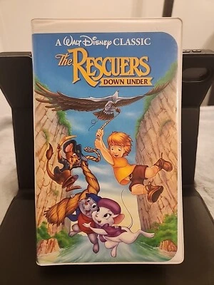 Walt Disney's The Rescuers Down Under Black Diamond Edition VHS - Image 1 of 4