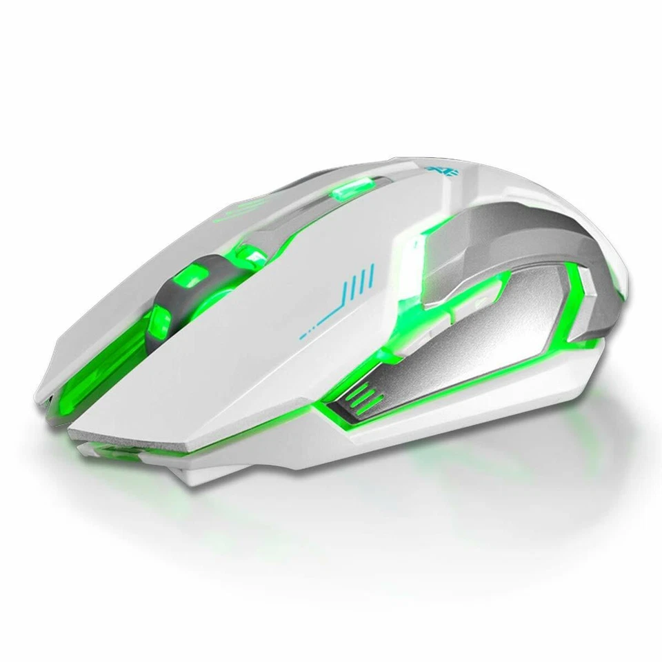 backlit optical mouse-white - Image 1 of 1