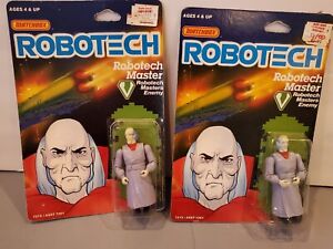 2 Matchbox Robotech Master Figures,Nip, 1985, Free Shipping