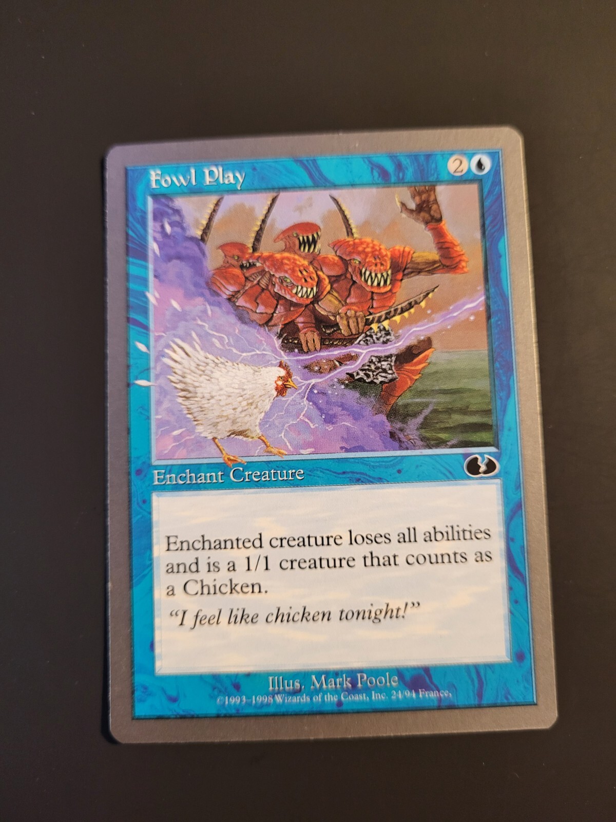 MTG Card - Fowl Play - Unglued (24/94) Regular - Common NM