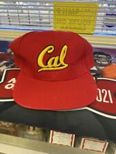 Cal Bears Fitted Red Baseball Cap Hat Size 7 1/4