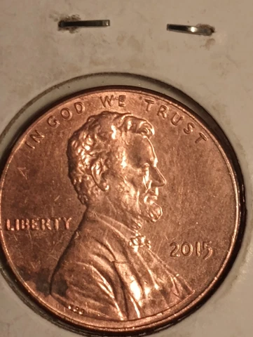 2015 no mint mark penny DDR Shield Cover