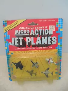 MICRO ACTION JET PLANES, COLLECTOR SERIES II, FUNRISE, 1989, NEW IN OPEN PACKAGE - Picture 1 of 4