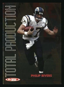 Philip Rivers 2007 Topps Total #TP9 FOOTBALL Card - Picture 1 of 2