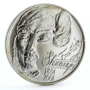 Czech Republic 200 korun Music Composer Frantisek Skroup silver coin 2001 - Picture 1 of 6