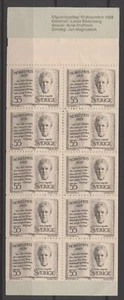 "No: 120362 - SUECIA - ""PREMIO NEL/LAGERLÖF"" - UN ANTIGUO FOLLETO COMPLETO - ¡ESTAMPILLADA SIN MONTAR O NUNCA MONTADA!¡! - Imagen 1 de 1