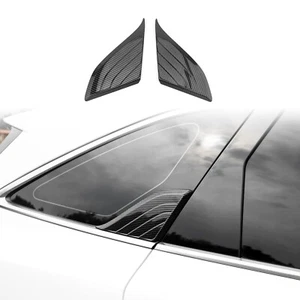 Cubierta de moldura de pilar C de fibra de carbono ABS para Kia Sorento 2021-26 - Imagen 1 de 6