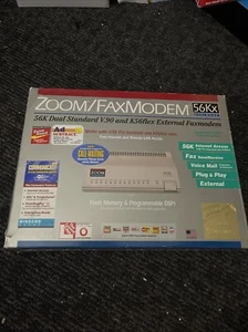 Zoom/FaxModem 2949 56Kx Dual Mode for PC V.80 Vintage New Factory Sealed - Picture 1 of 1
