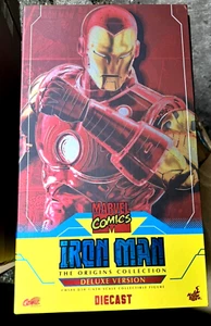 Hot Toys Iron Man The Origins CMS08 D38 Deluxe 1/6 Sammlerstück mit brauner Leerbox - Bild 1 von 1