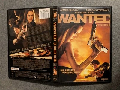 Se busca - James McAvoy Morgan Freeman Angelina Jolie ~ DVD ✂️💲⬇ Foto 1 de 3