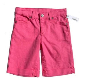 Sonoma Girls Pink Denim Jean Short Separates Size 7 - Picture 1 of 4