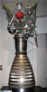 LR-79 Rocketdyne Raketenmotor Mahagoni Ofen Trockenholz Modell Neu - Bild 1 von 1